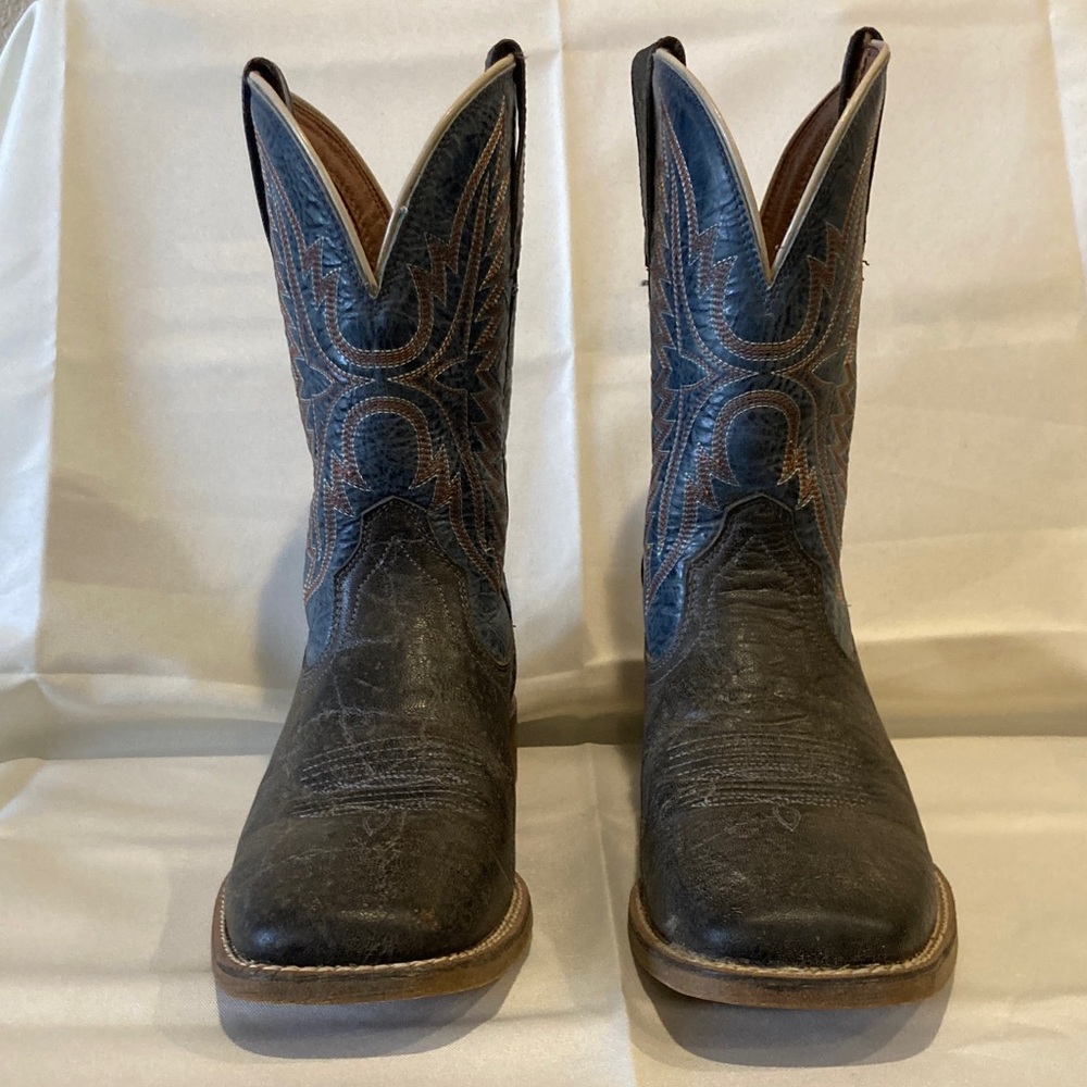 Ariat Brown and Black Leather Boots